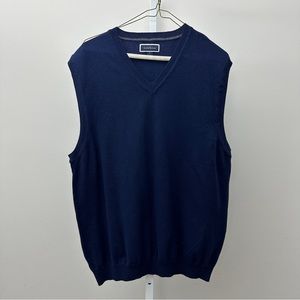 CLUB ROOM COTTON VEST SIZE LARGE NWT